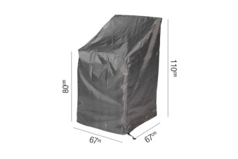 Stapelstoelhoes AeroCover Platinum 67 x 67 cm